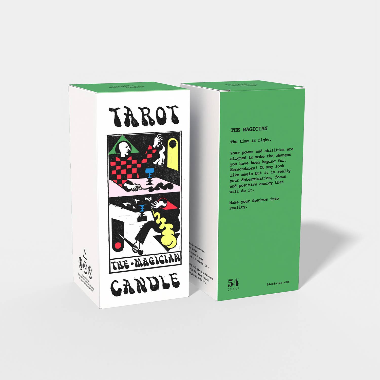 Tarot Magician Candle