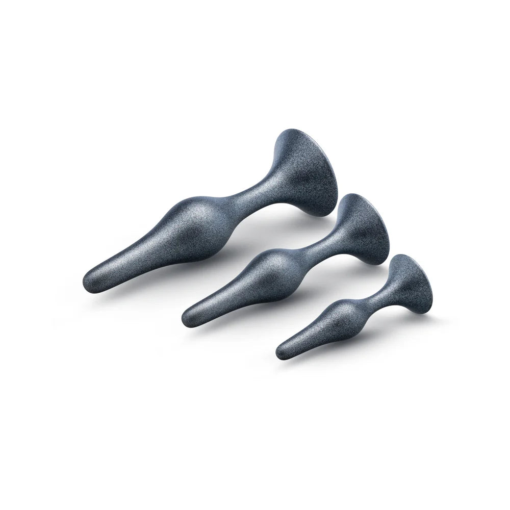 Blush Anal Adventures Matrix Genesis Plug Kit Stellar Silver