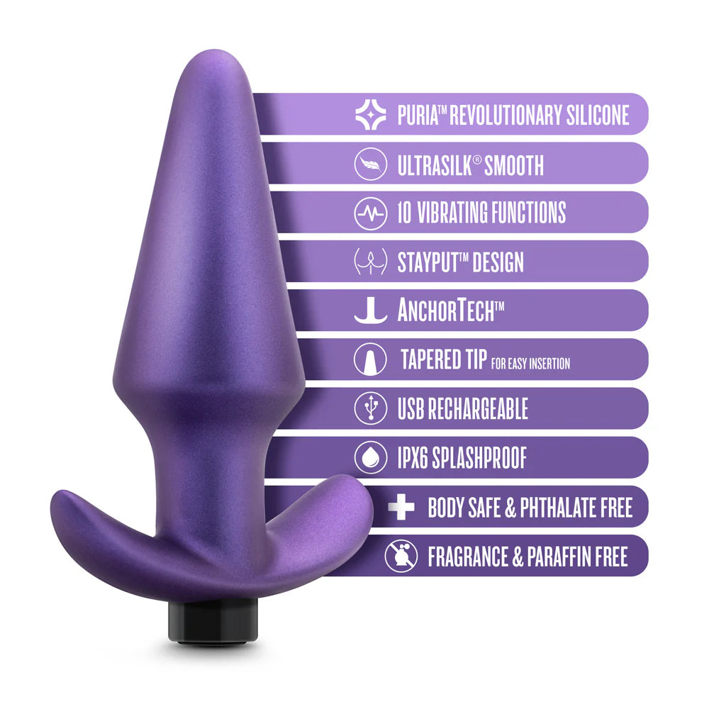 Blush Anal Adventures Matrix Interstellar Plug Astro Violet