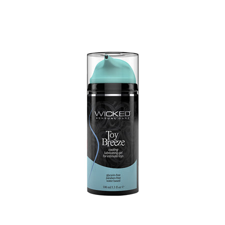Wicked Toy Breeze Cooling Lubricant Gel for Toys 3.3 oz. Kiss & Ride ATL Wicked Toy Breeze Cooling Lubricant Gel for Toys 3.3 oz. Kiss & Ride ATL