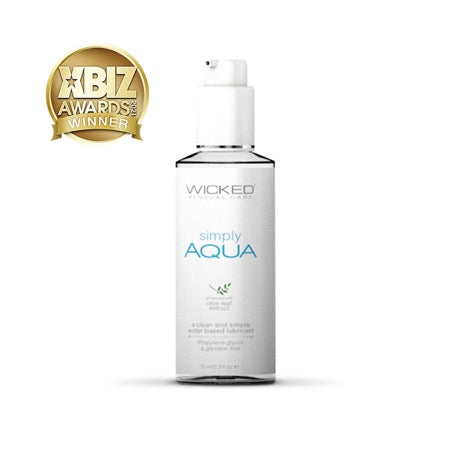 Wicked Simply Aqua Water-Based Lubricant