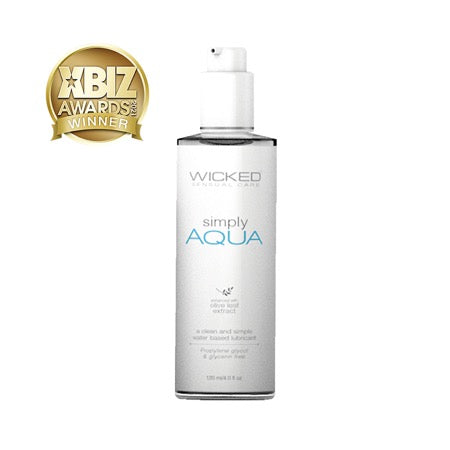 Wicked Simply Aqua Water-Based Lubricant