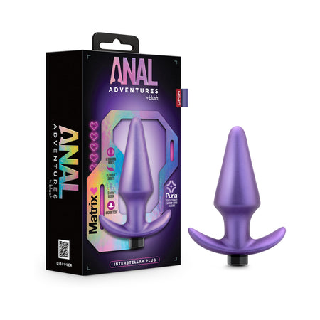 Blush Anal Adventures Matrix Interstellar Plug Astro Violet