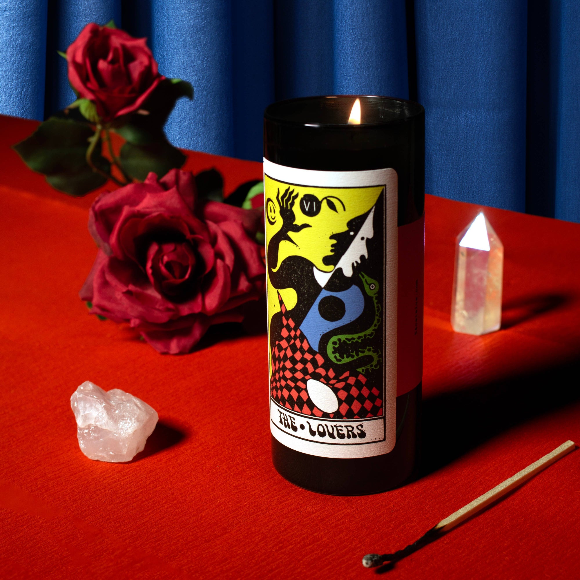 Tarot Lovers Candle