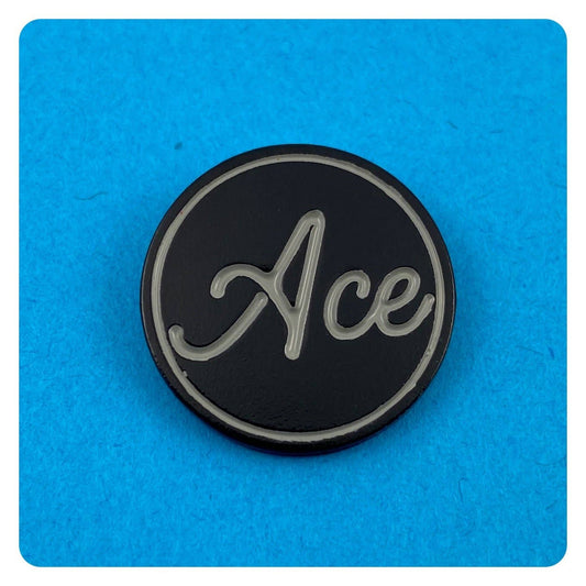 Ridin' High Productions Ace Identity Enamel Pin (In Store Only)