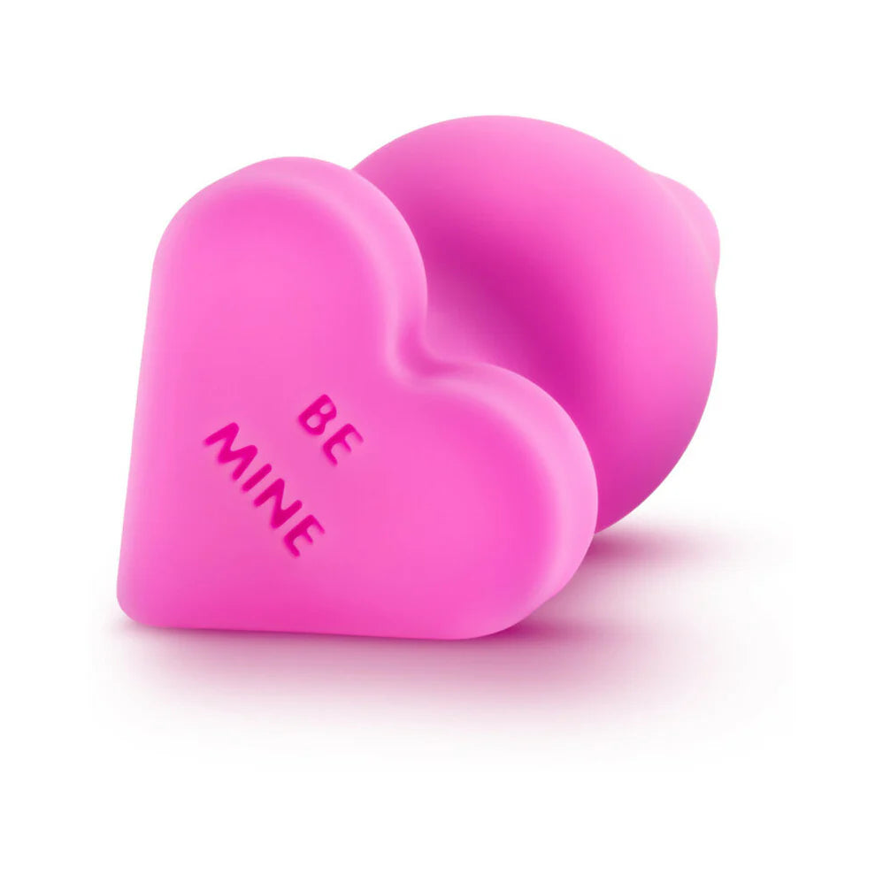 Blush Play with Me Naughty Candy Hearts 'Be Mine' Anal Plug Pink