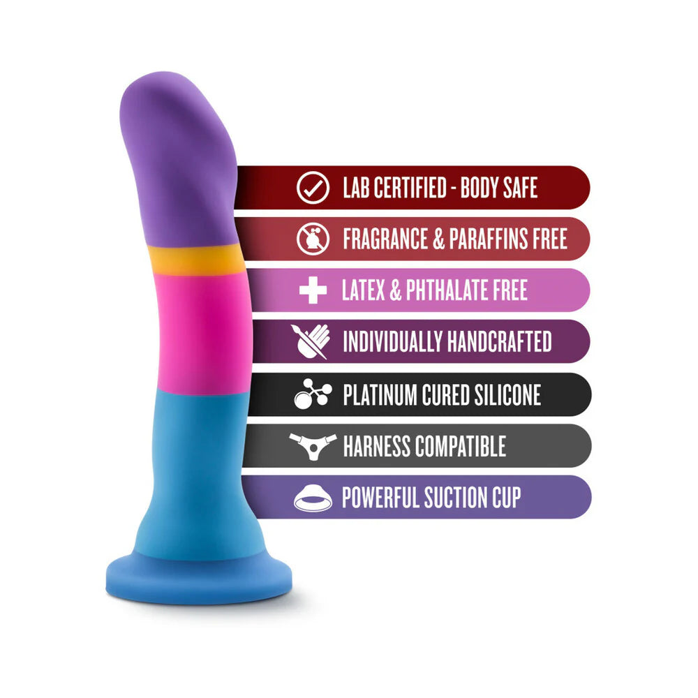 Blush Avant D1 Hot 'n' Cool 7.5 in. Silicone Dildo with Suction Cup Kiss & Ride ATL Blush Avant D1 Hot 'n' Cool 7.5 in. Silicone Dildo with Suction Cup Kiss & Ride ATL