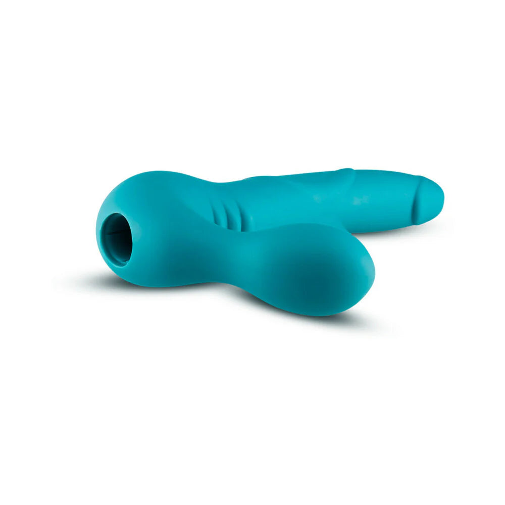 Blush Temptasia Luna 9 in. Silicone Strapless Strap-On Dildo with Rech Kiss & Ride ATL Blush Temptasia Luna 9 in. Silicone Strapless Strap-On Dildo with Rech Kiss & Ride ATL