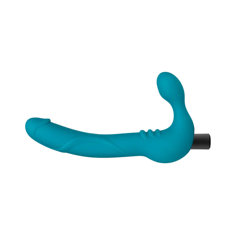 Blush Temptasia Luna 9 in. Silicone Strapless Strap-On Dildo with Rech Kiss & Ride ATL Blush Temptasia Luna 9 in. Silicone Strapless Strap-On Dildo with Rech Kiss & Ride ATL