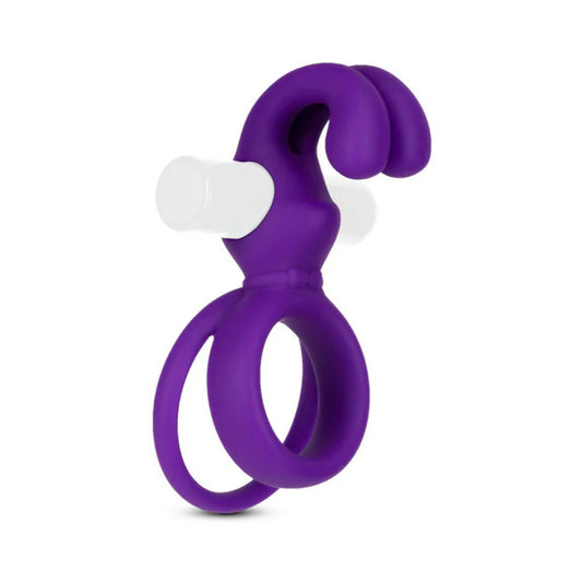 Blush Noje C3.Ring Rechargeable Vibrating Silicone Cock Ring Iris