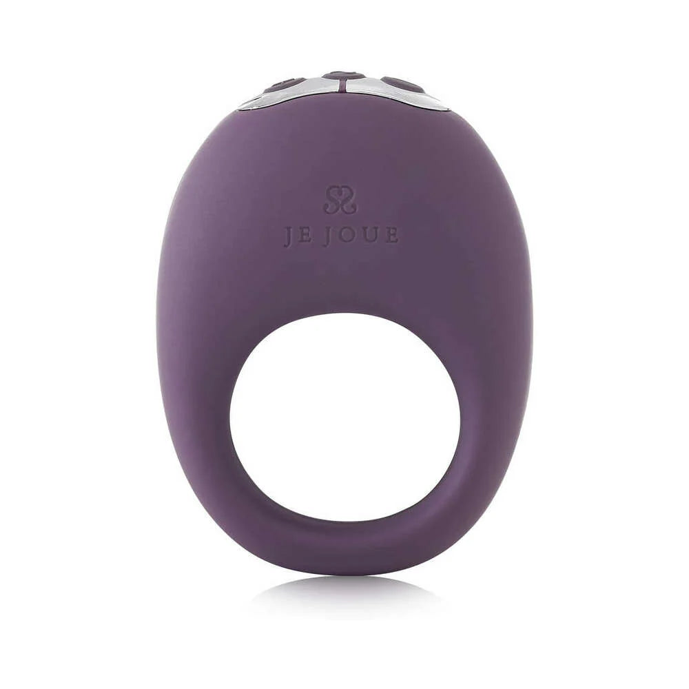 Je Joue Mio Rechargeable Vibrating Silicone Cock Ring Purple