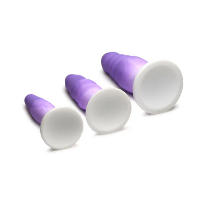 Simply Sweet Silicone Butt Plug Set