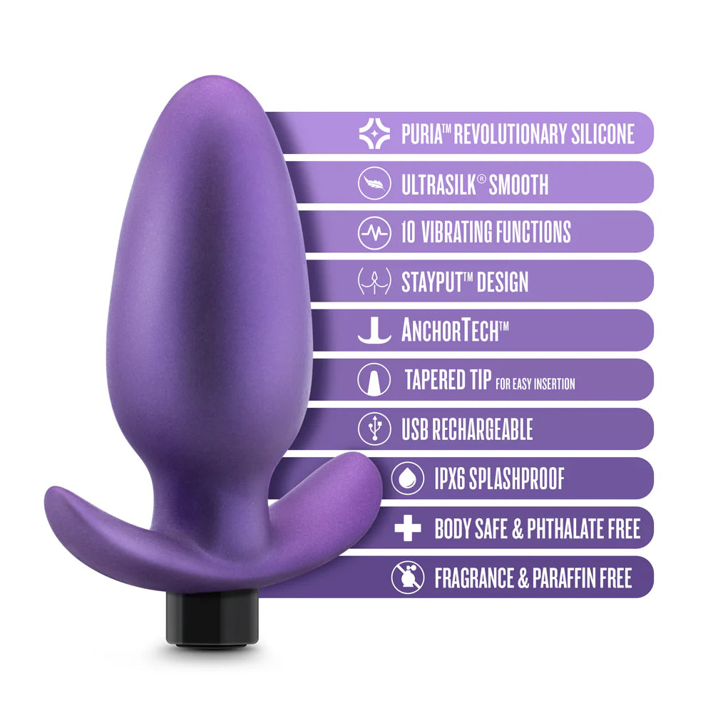 Blush Anal Adventures Matrix Excelsior Plug Astro Violet