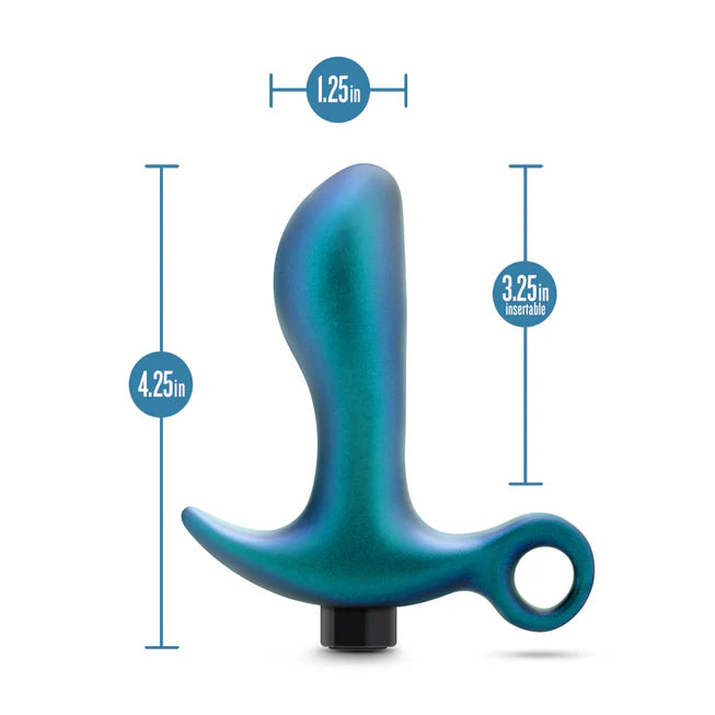 Anal Adventures Matrix Teleportation Plug Lunar Blue