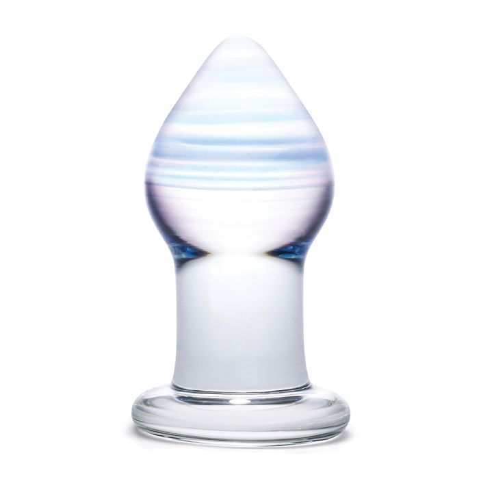 Glas Amethyst Rain Butt Plug (In Store Only)