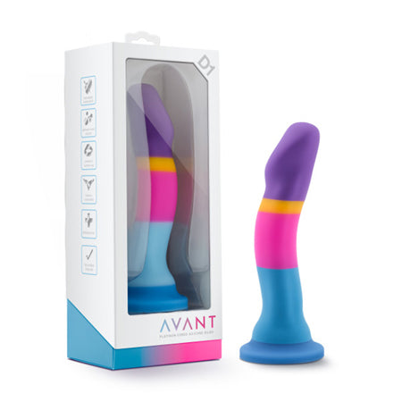 Blush Avant D1 Hot 'n' Cool 7.5 in. Silicone Dildo with Suction Cup Kiss & Ride ATL Blush Avant D1 Hot 'n' Cool 7.5 in. Silicone Dildo with Suction Cup Kiss & Ride ATL