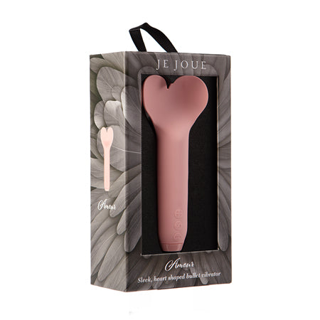 Je Joue Amour Rechargeable Silicone Heart-Shaped Fluttering Tip Bullet Kiss & Ride ATL Je Joue Amour Rechargeable Silicone Heart-Shaped Fluttering Tip Bullet Kiss & Ride ATL