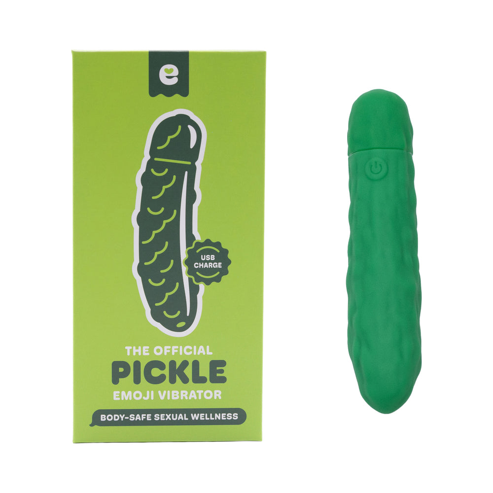 Emojibator Pickle Vibrator