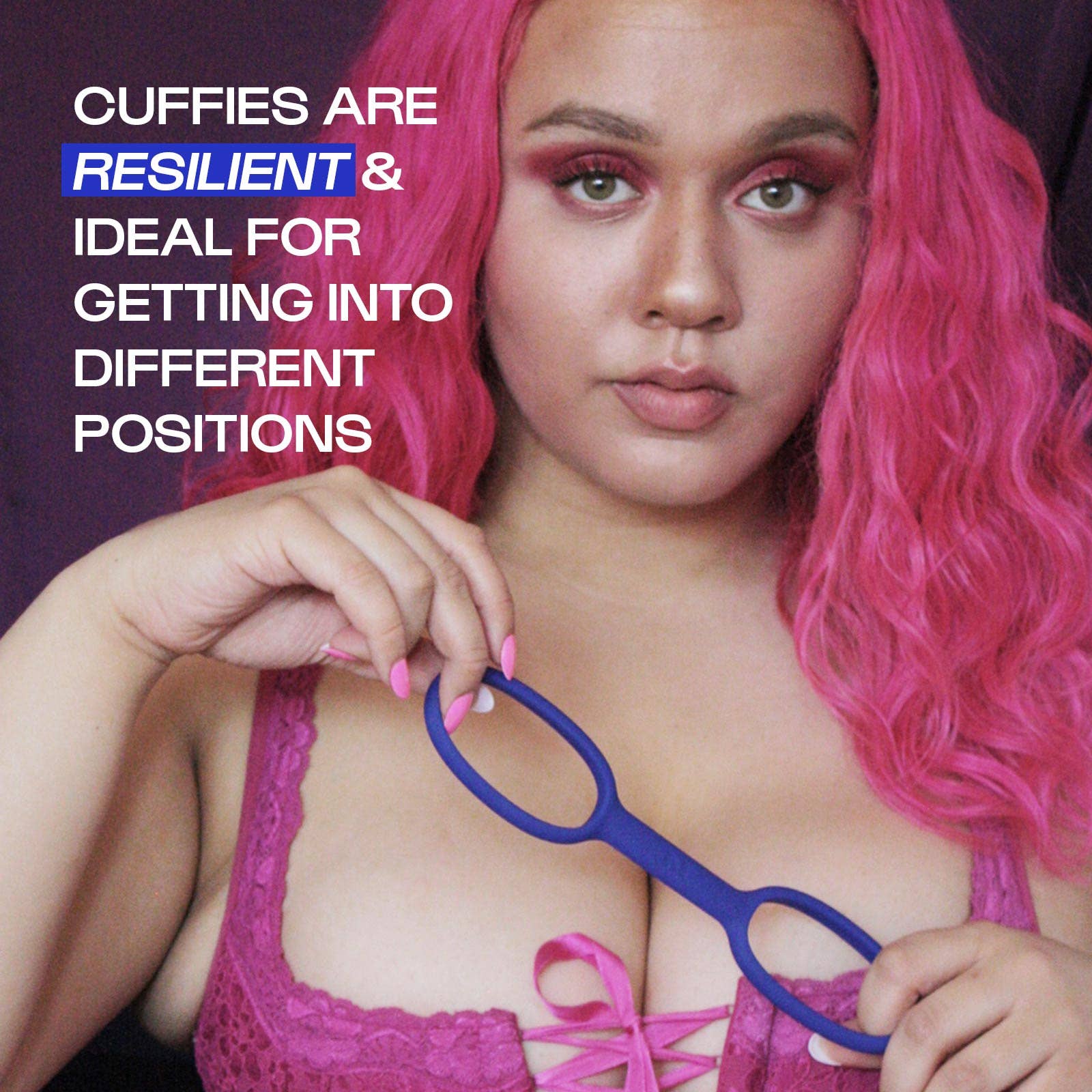 Cuffies - Resilient Body-Safe Silicone Cuffs Sex Toy