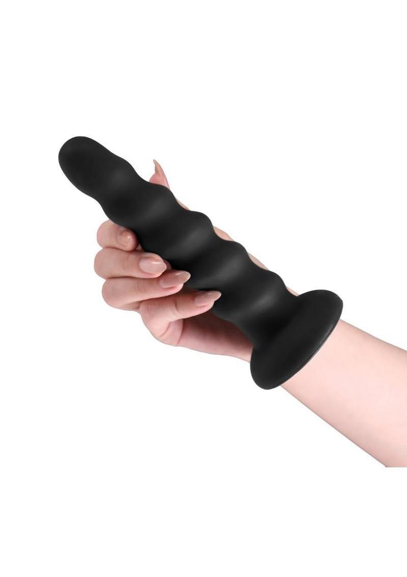 Colours Twist Silicone Dildo with Suction Cup 6.5 inches